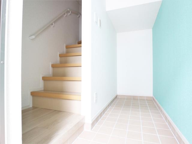 玄関　落ち着いた玄関です