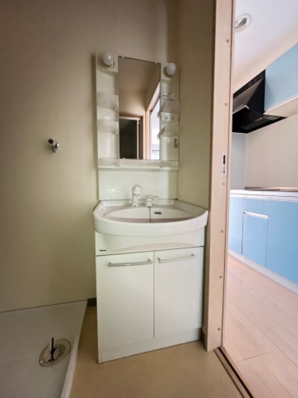 洗面設備　※別号室の写真になります。