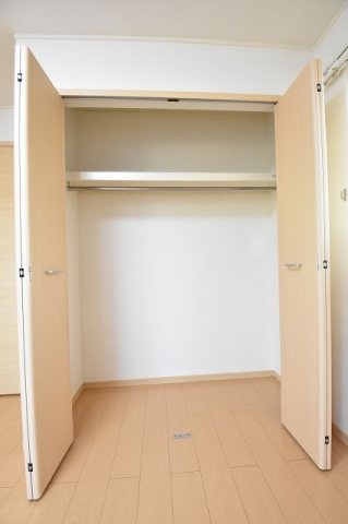 収納　大きなスペースがあり、収納には困りません