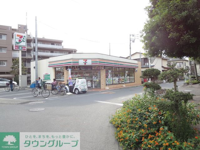 コンビニ　セブンイレブン川崎中野島4丁目店（コンビニ）まで390m