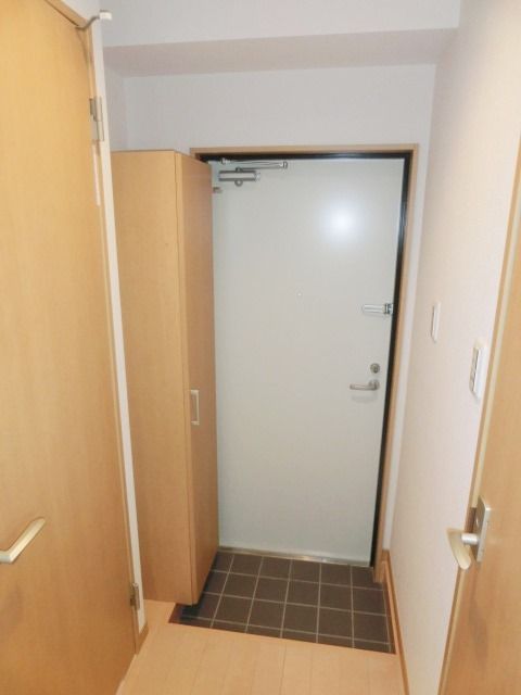 玄関　シューズＢＯＸ付の玄関。