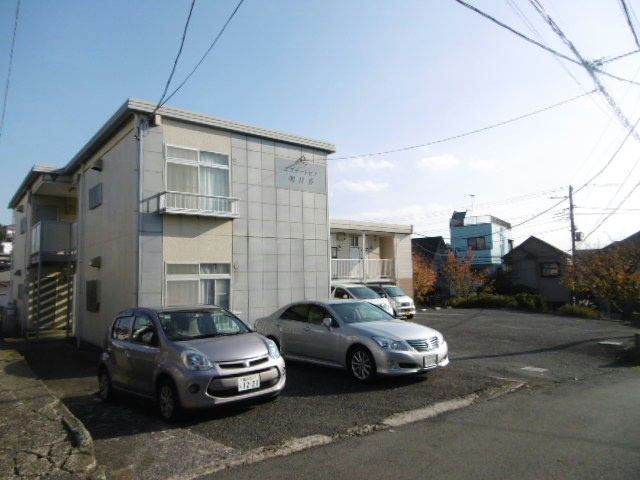 建物外観　グレーカラーがスマートな印象の外観です。