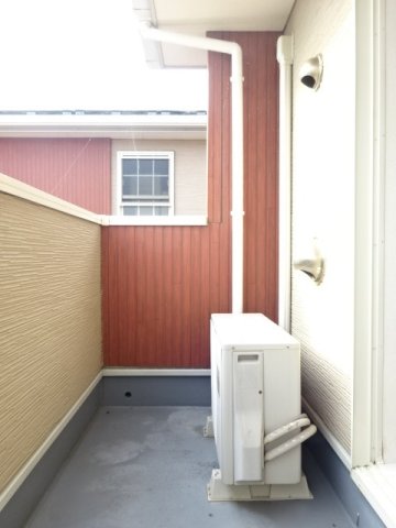 バルコニー　バルコニーがあります