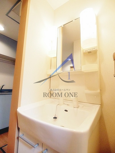 洗面設備　洗面台です。