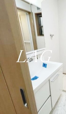 洗面設備　洗面台です。