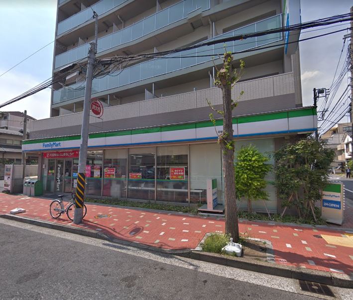 コンビニ　ファミリーマート 平野二丁目店（コンビニ）まで208m