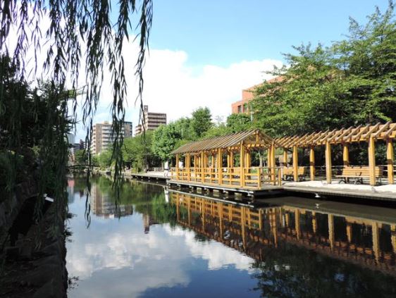 公園　木場親水公園（公園）まで609m