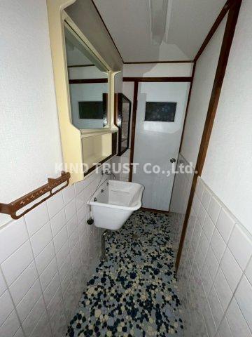 洗面設備　広い洗面スペース