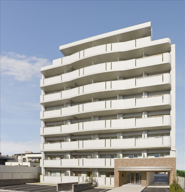 建物外観　オートロック付のマンションです♪♪