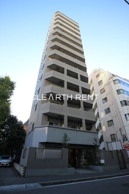 建物外観　地上14階建てデザイナーズマンション