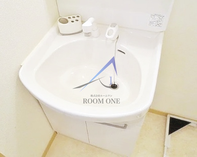 洗面設備　洗面台です。