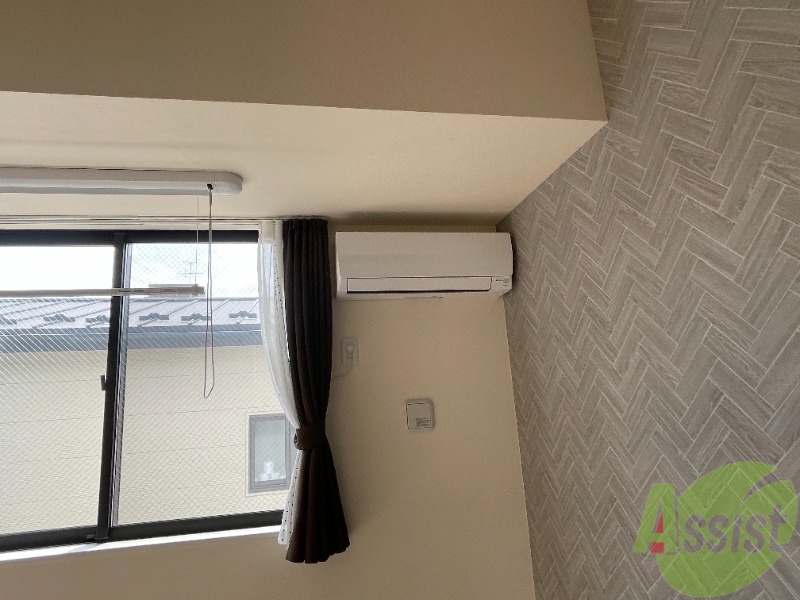 その他設備　ちゃんとエアコンもついているので、安心してくださいね。