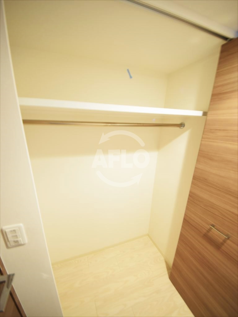 収納　プランドール江戸堀レジデンス　クローゼット