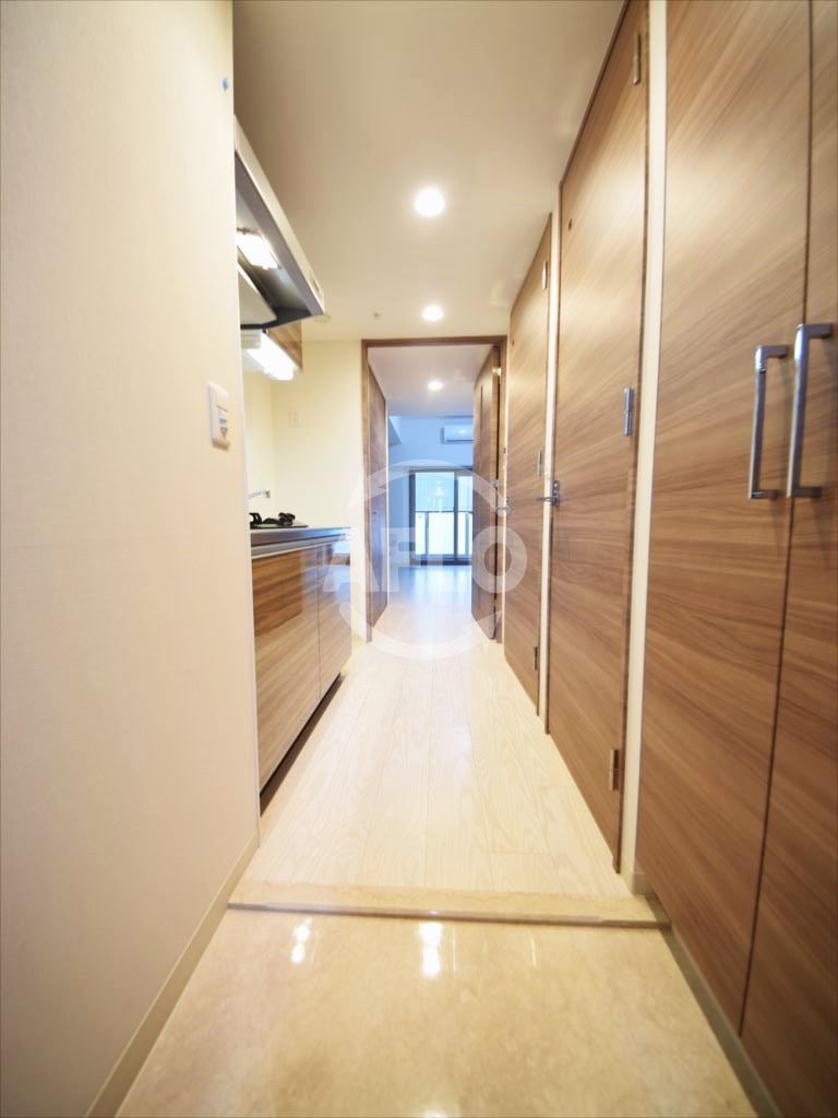 玄関　プランドール江戸堀レジデンス　玄関