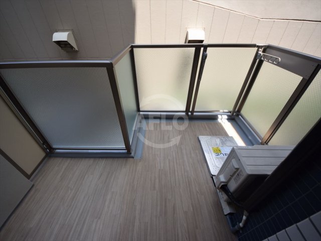 バルコニー　プレサンス心斎橋レヨン　バルコニー