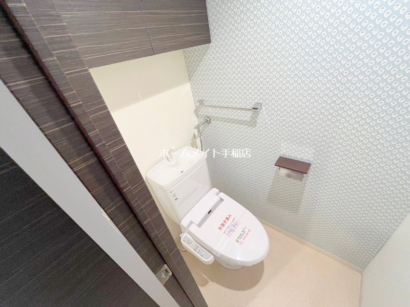 トイレ　ウォシュレット付きで快適な環境です♪