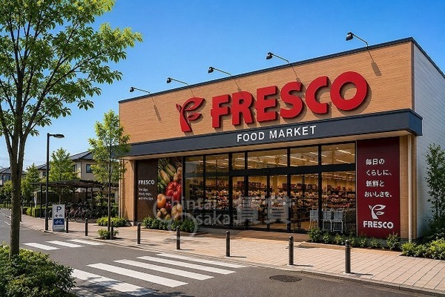 スーパー　FRESCO　箕面船場店（スーパー）まで613m