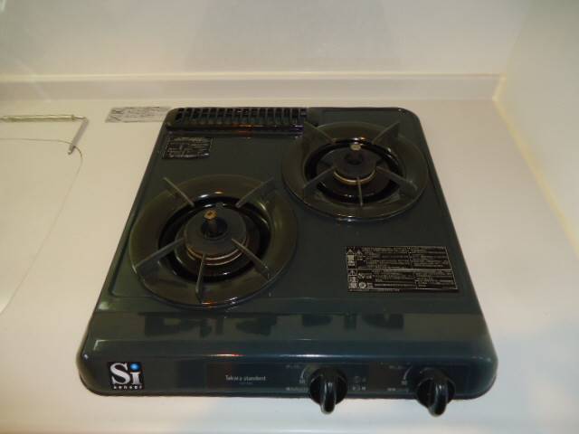 その他設備　二口ガスコンロ