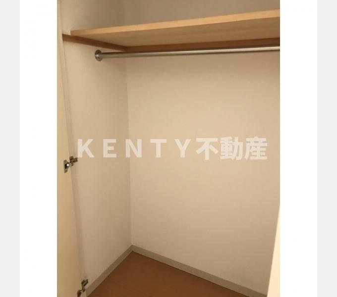 収納　大きなスペースがあり、収納には困りません