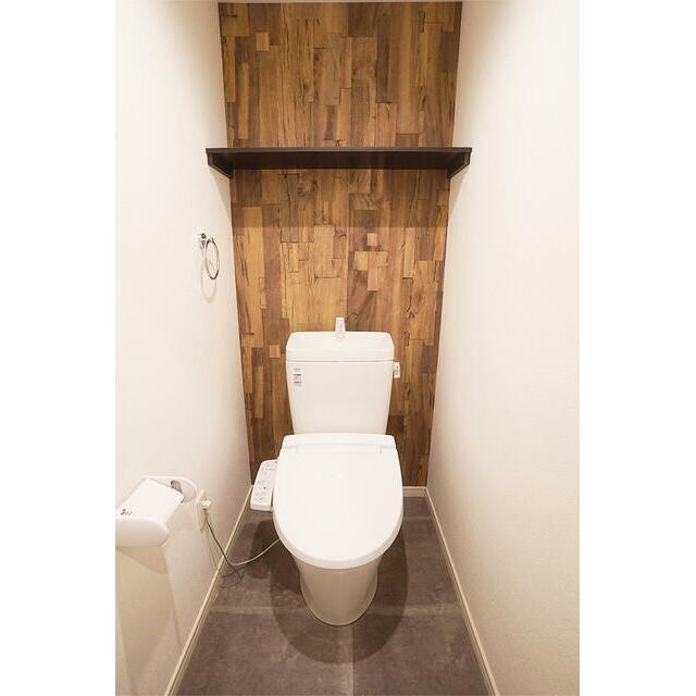 トイレ　清潔感のある水回り♪