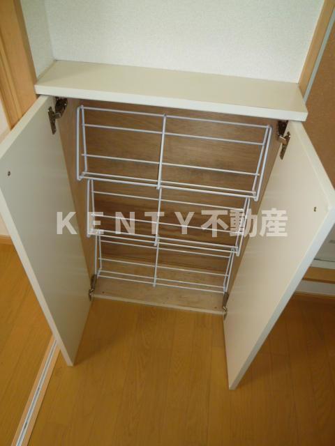 収納　大きなスペースがあり、収納には困りません