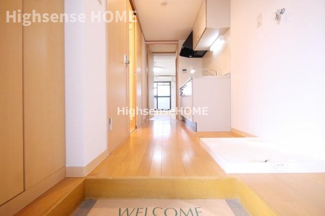 玄関　明るい玄関です