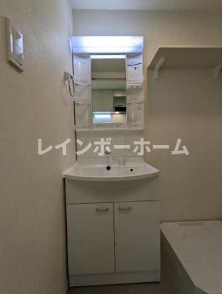 洗面設備　※建築中のため、同施工参考物件