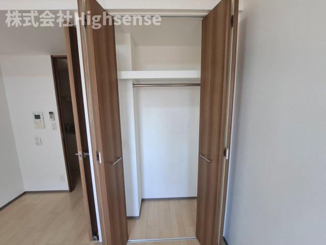 収納　たっぷりとした収納スペースです