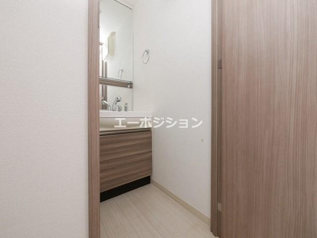 洗面設備　プレサンスタワー難波WEST