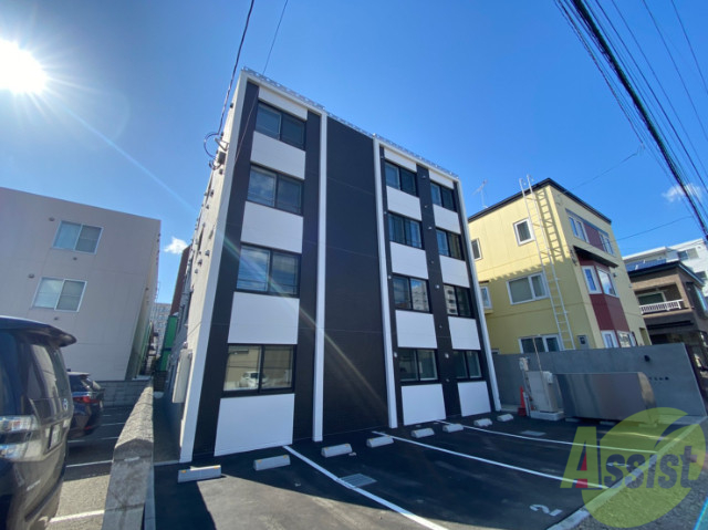 建物外観　札幌市中央区南２２条西「デイズ山鼻」
