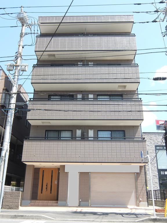 建物外観　へーベルハウス施工のマンション！オートロック、１階整骨院さん