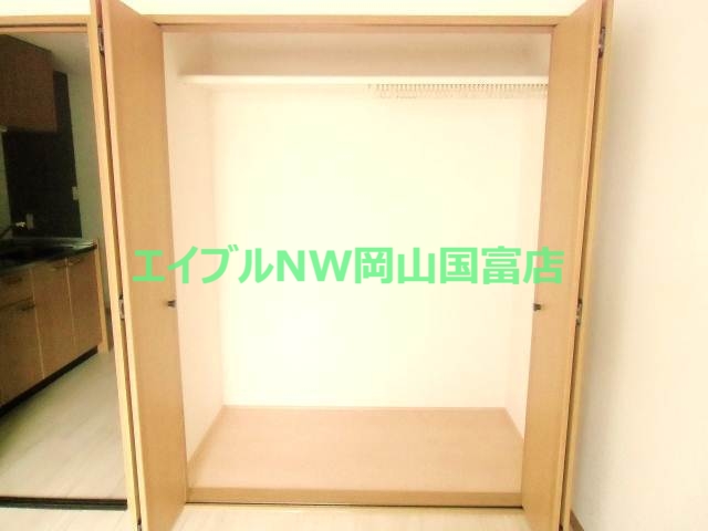 収納　収納力のあるクローゼット