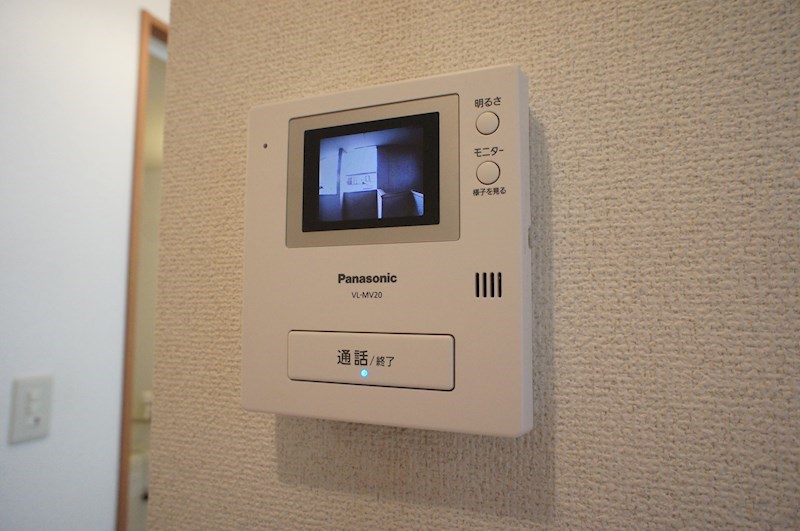 セキュリティ　来客時に便利なＴＶモニターホン