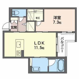 ライムストーン新大宮の間取り写真