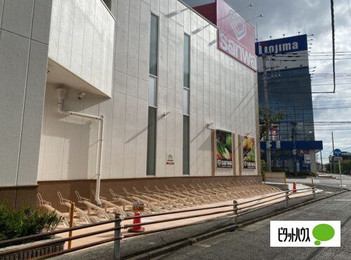 スーパー　ｓａｎｗａ大和南店（スーパー）まで375m