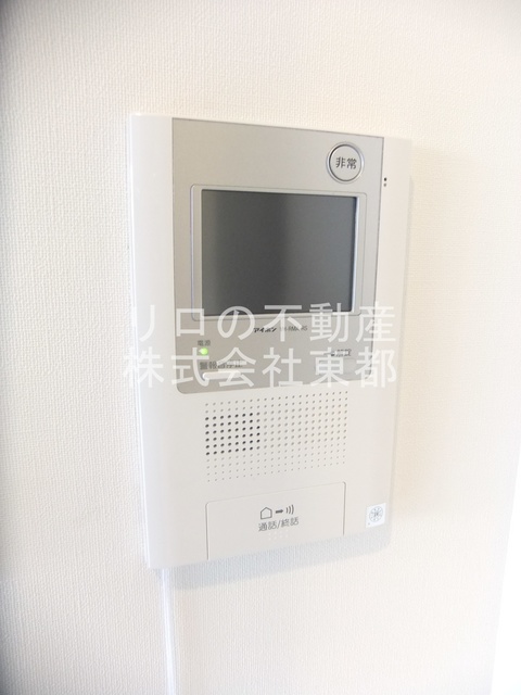 セキュリティ　ＴＶモニター付インターホンがあるので訪問者が一目でわかります