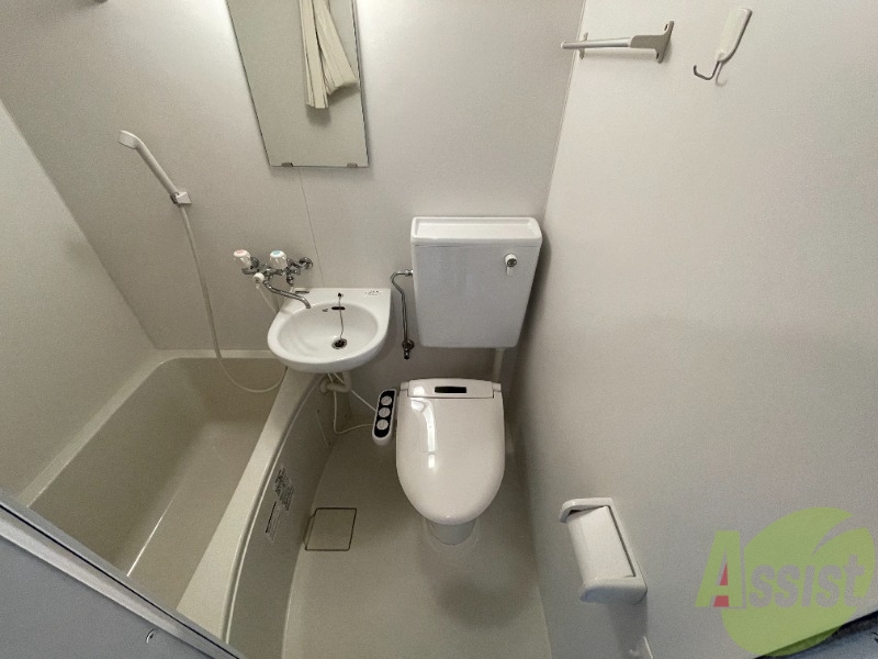 トイレ　快適に使用できる、清潔感にこだわったトイレです。