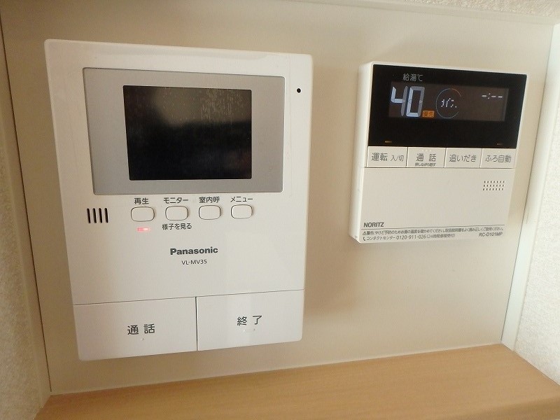 セキュリティ　防犯対策に有効なカメラ付きインターホン！録画機能が付いている