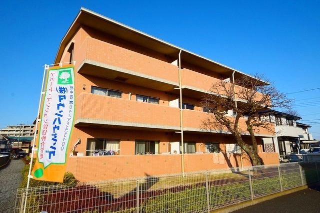 建物外観　★陽当たりの良さがよくわかりますね★