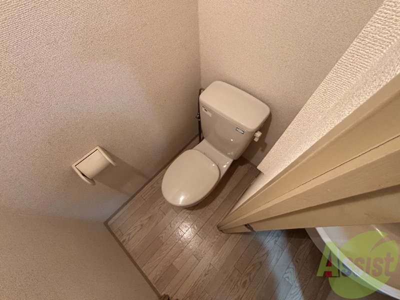 トイレ　快適に使用できる、清潔感にこだわったトイレです。
