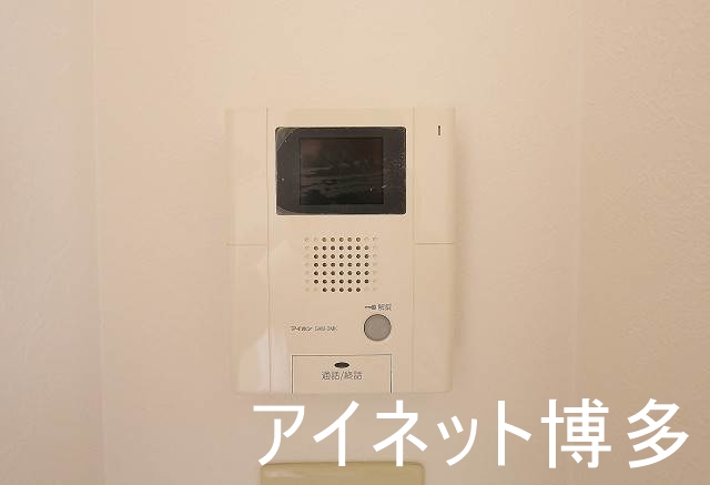 セキュリティ　来客の確認が出来るので安心ですね