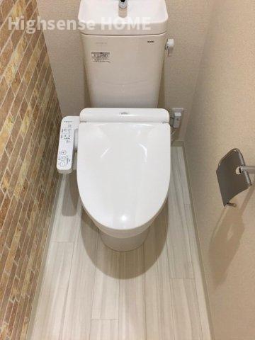 トイレ　ゆったりとした空間のトイレです