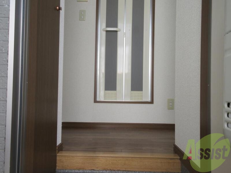 玄関　シューズボックス付きの玄関