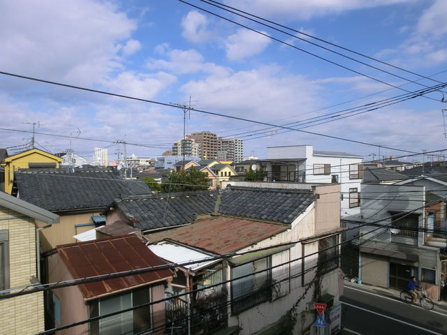 眺望　北側バルコニーからの景色です。