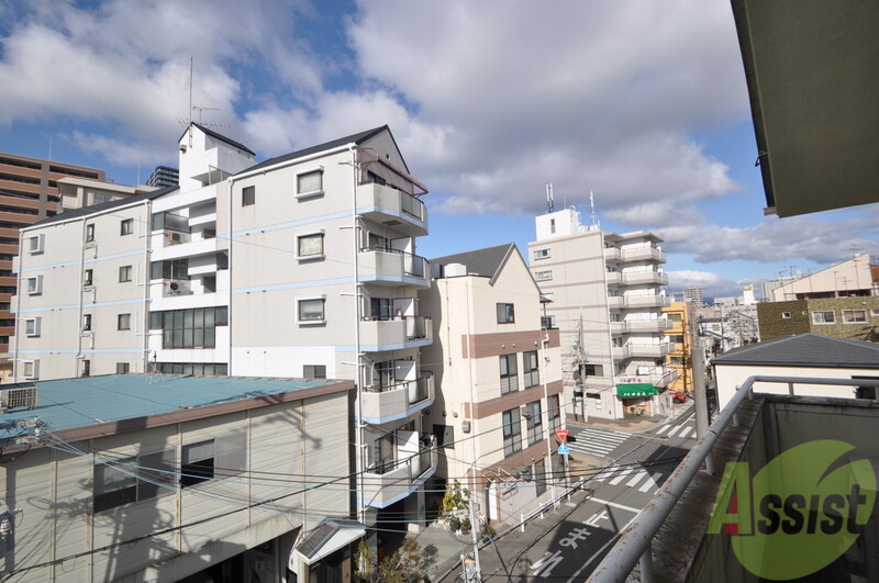 眺望　バルコニーからの眺めも良いです。