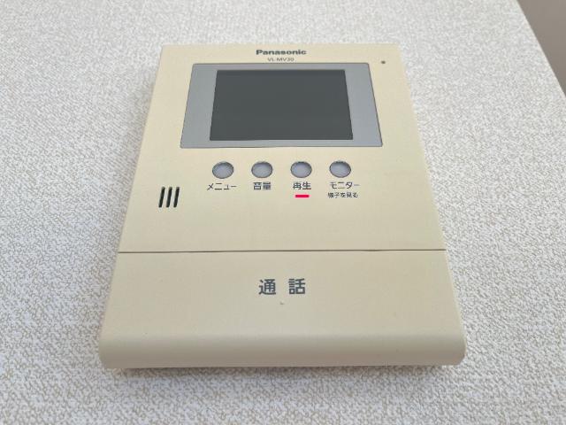 セキュリティ　カメラ付インターホン