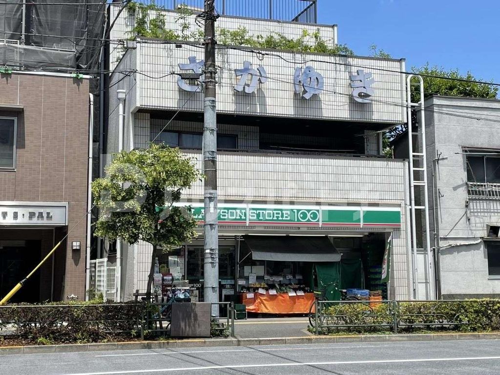 コンビニ　ローソンストア100上池袋店（コンビニ）まで370m