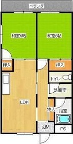 トモエマンションの間取り写真