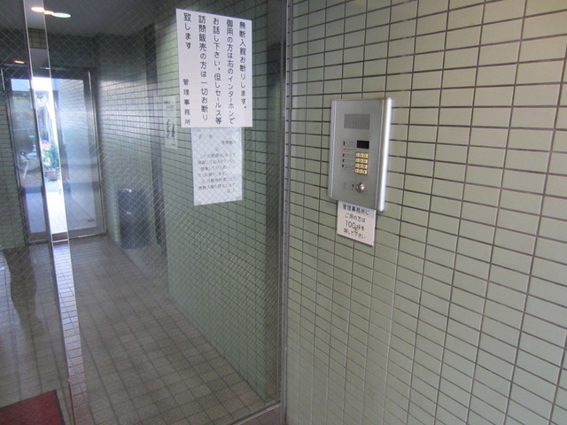 セキュリティ　オートロック付きです