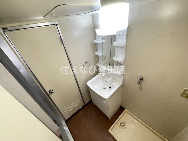 洗面設備　同型別部屋写真